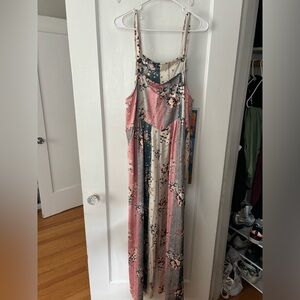 Floral patterned loose fit Romper